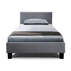 Single Premium Package | Coogee Bed Frame Grey, Algarve Euro Top Pocket Spring Mattress (Medium Firm) & Pillowtop Mattress Topper 22 Single Premium Package | Coogee Bed Frame Grey, Algarve Euro Top Pocket Spring Mattress (Medium Firm) & Pillowtop Mattress Topper -Home Luxe Store single premium package coogee bed frame grey algarve euro top pocket spring mattress medium firm pillowtop mattress topper bedzy australia 850679