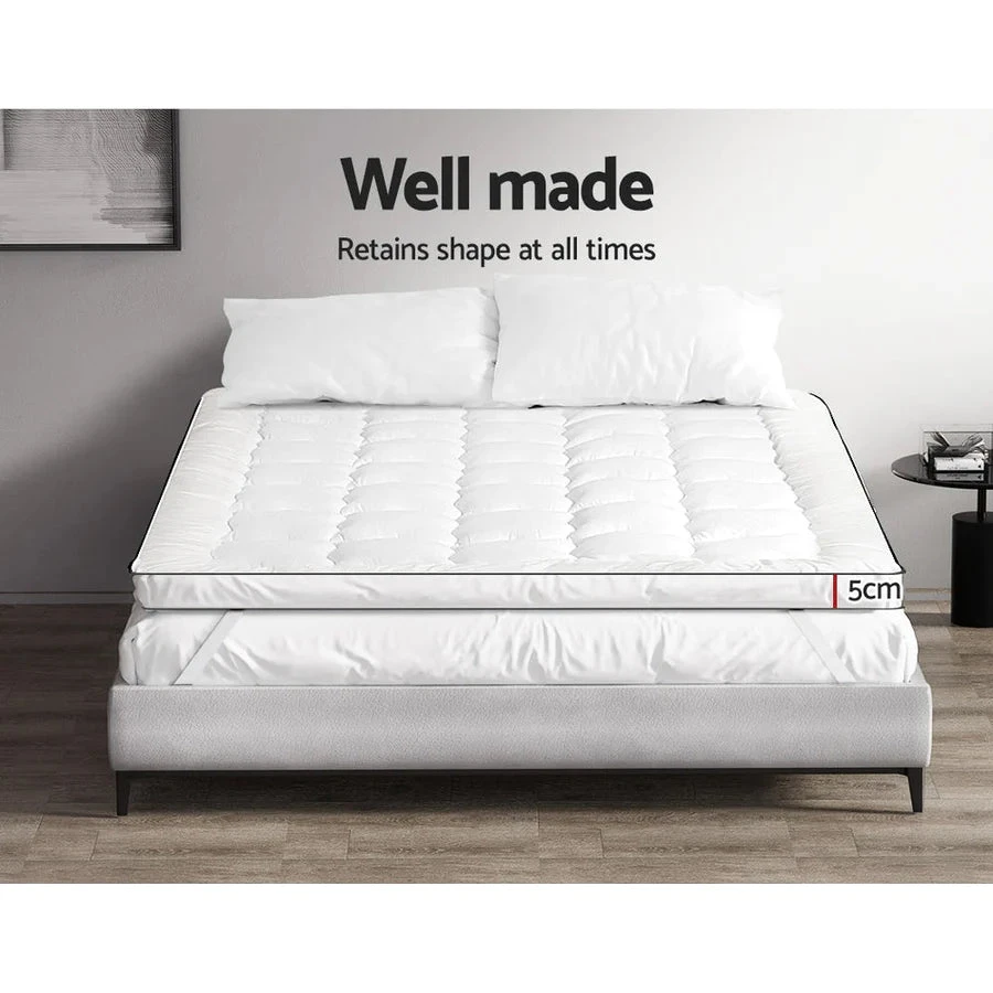 Single Premium Package | Coogee Bed Frame Grey, Algarve Euro Top Pocket Spring Mattress (Medium Firm) & Pillowtop Mattress Topper 19 Single Premium Package | Coogee Bed Frame Grey, Algarve Euro Top Pocket Spring Mattress (Medium Firm) & Pillowtop Mattress Topper - Image 19