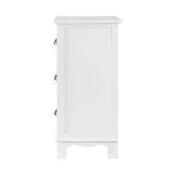 Vintage Bedside Table 3 Drawers White -Home Luxe Store vintage bedside table 3 drawers white bedzy australia abn 18 642 972 209 441236